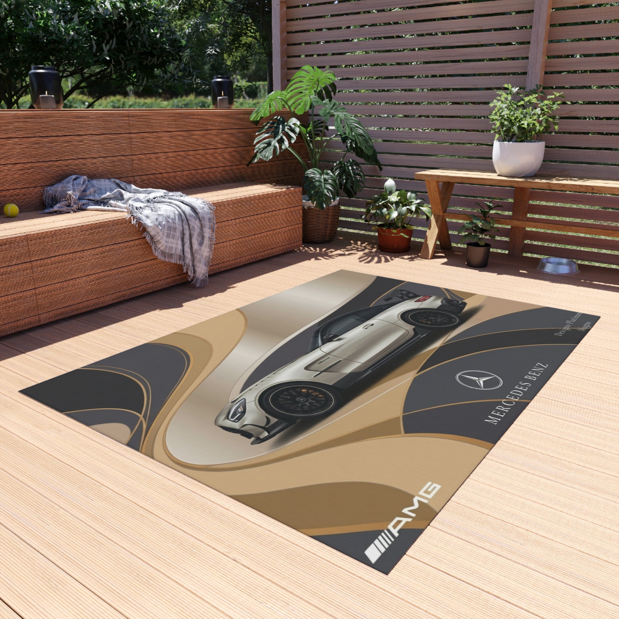 Mercedes Benz AMG GT — Designo Platinum Magno