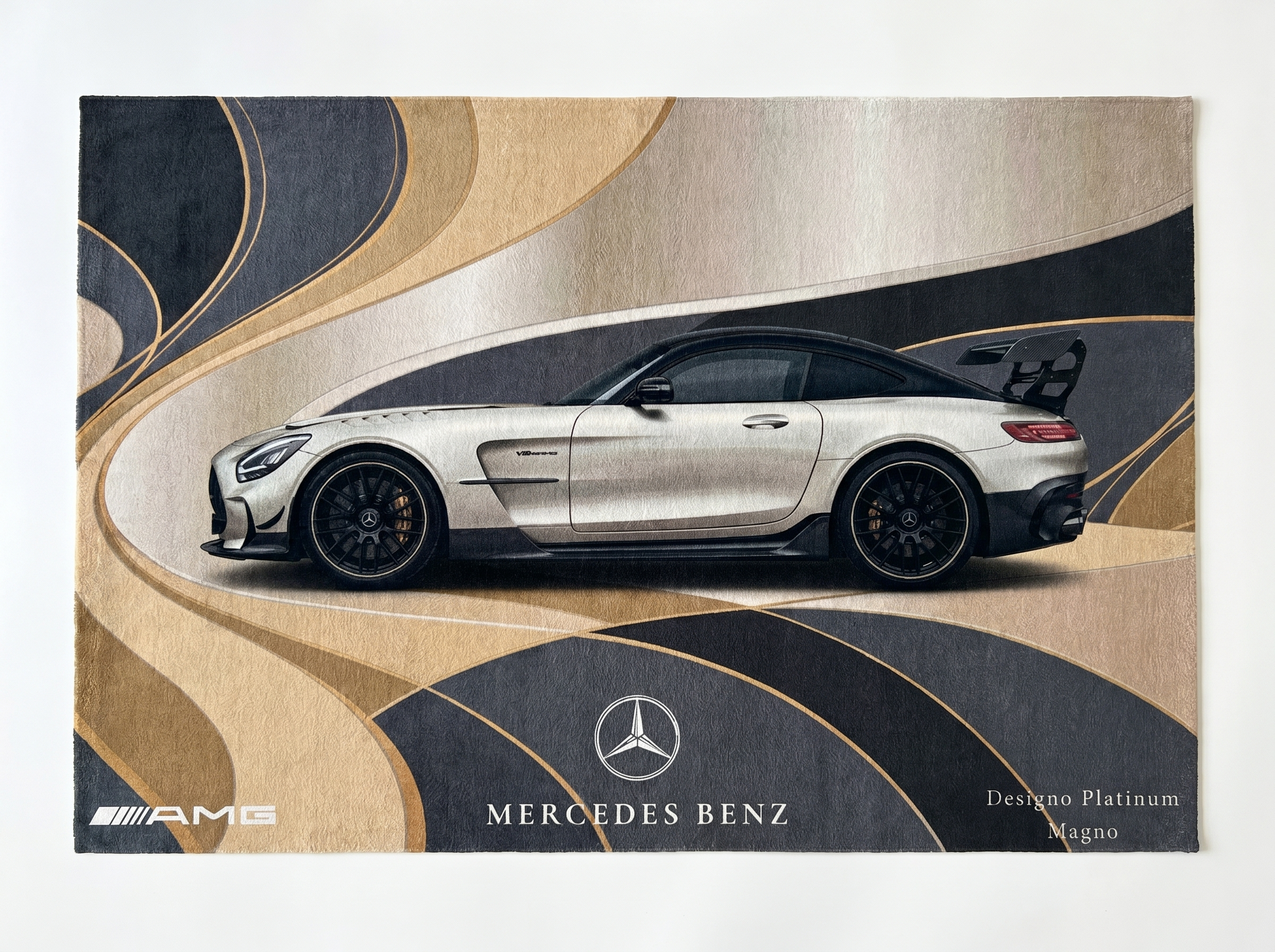 Mercedes Benz AMG GT — Designo Platinum Magno
