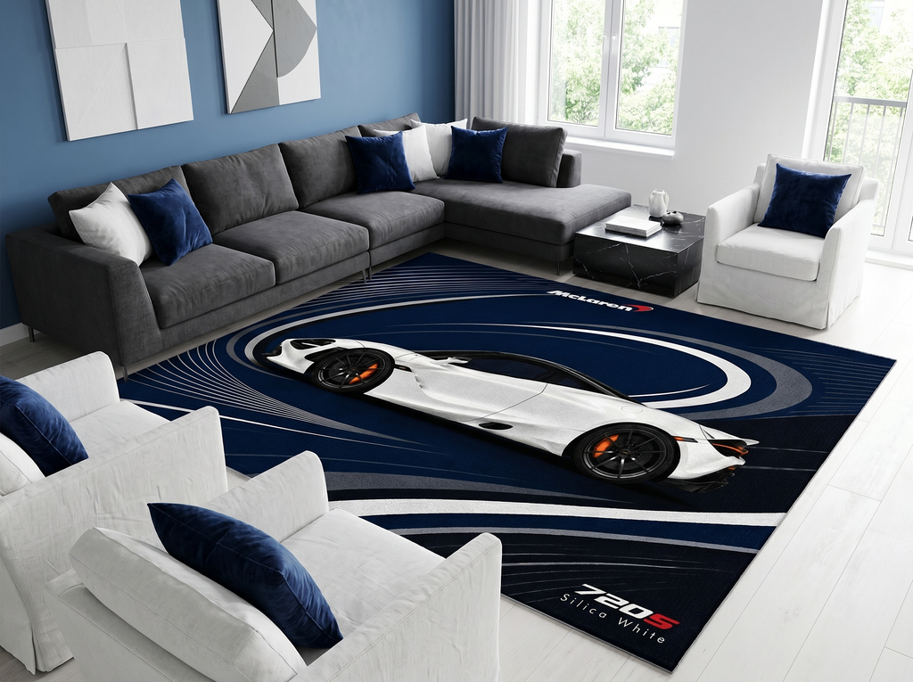 McLaren 720S — Silica White
