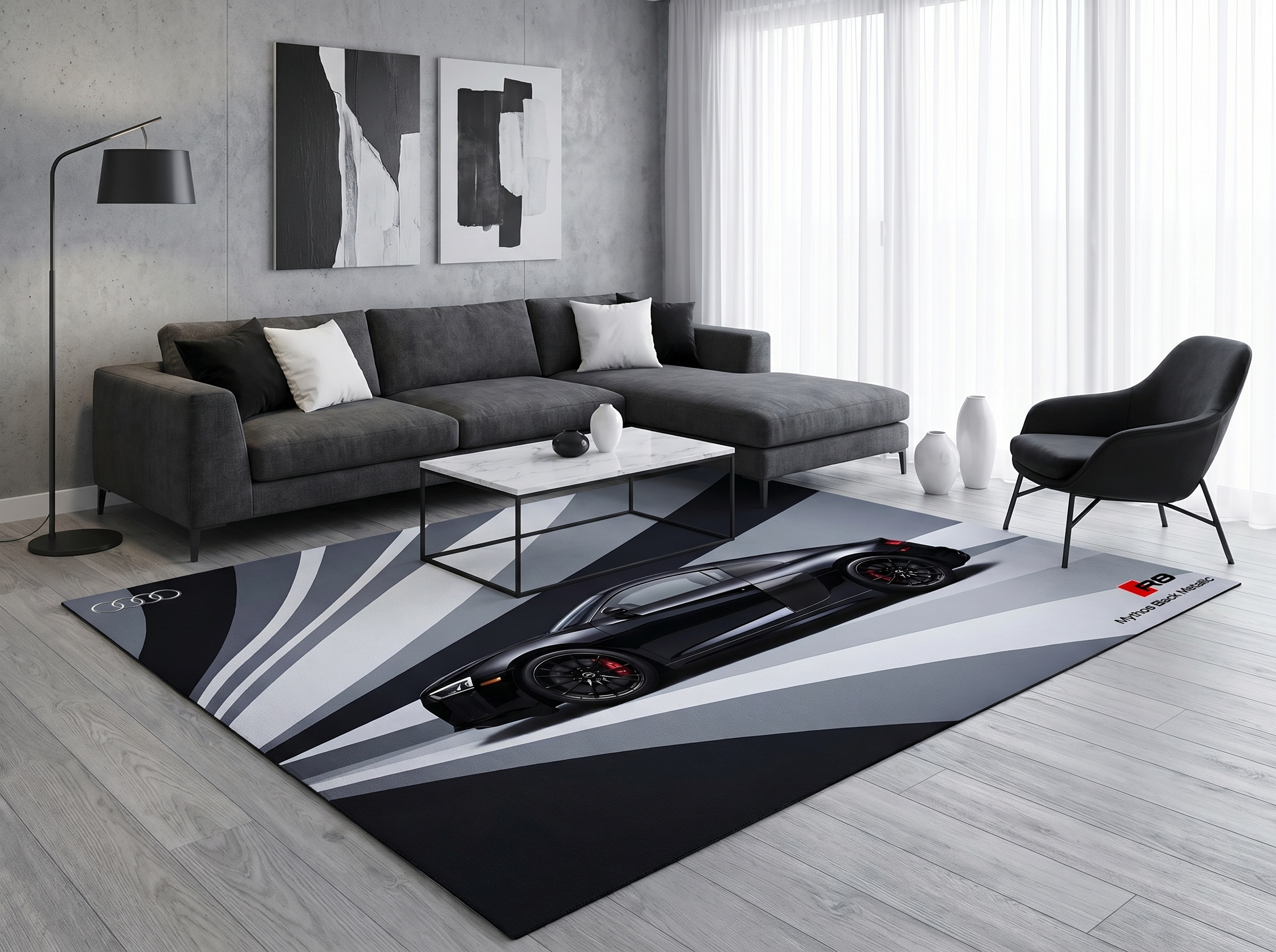 Audi R8 — Mythos Black Metallic