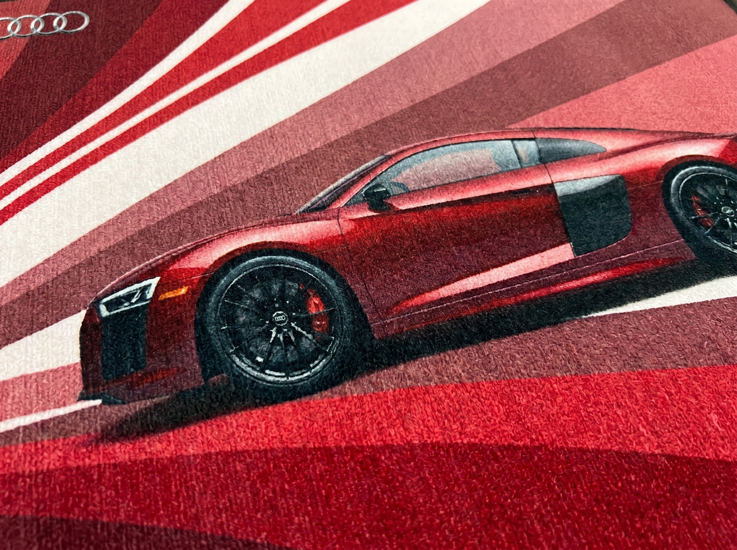 Audi R8 — Tango Red Metallic