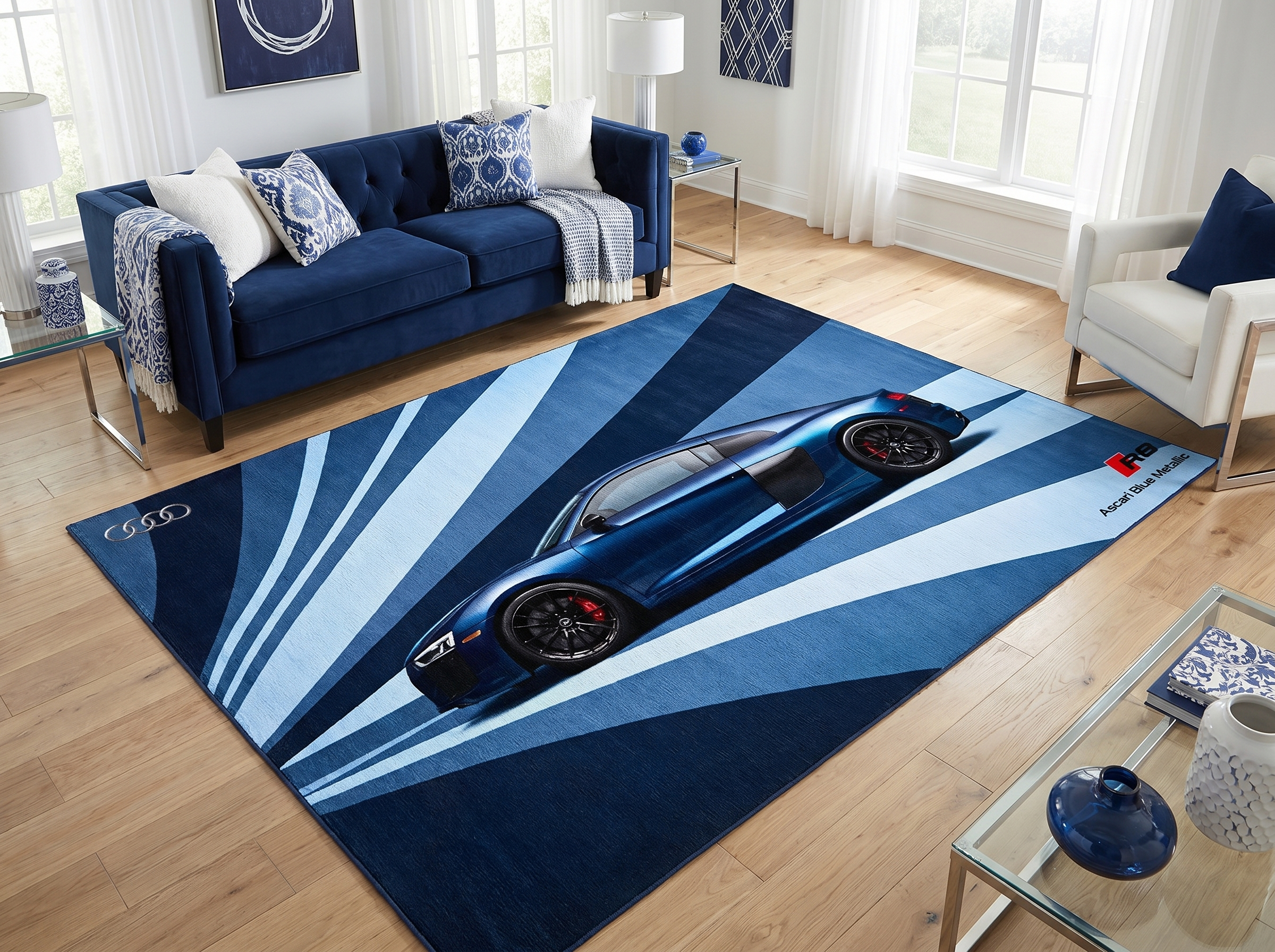Audi R8 — Ascari Blue Metallic