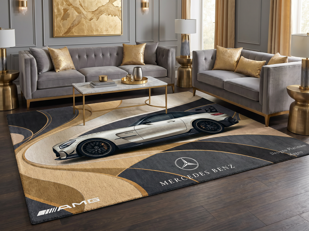 Mercedes Benz AMG GT — Designo Platinum Magno