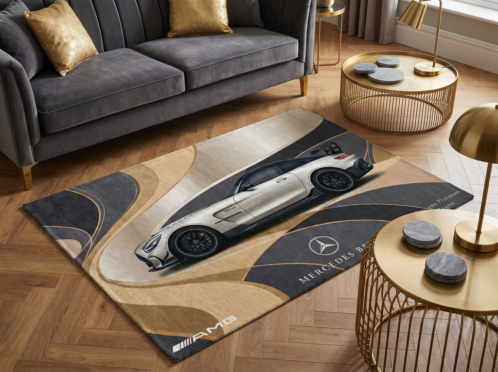 Mercedes Benz AMG GT — Designo Platinum Magno