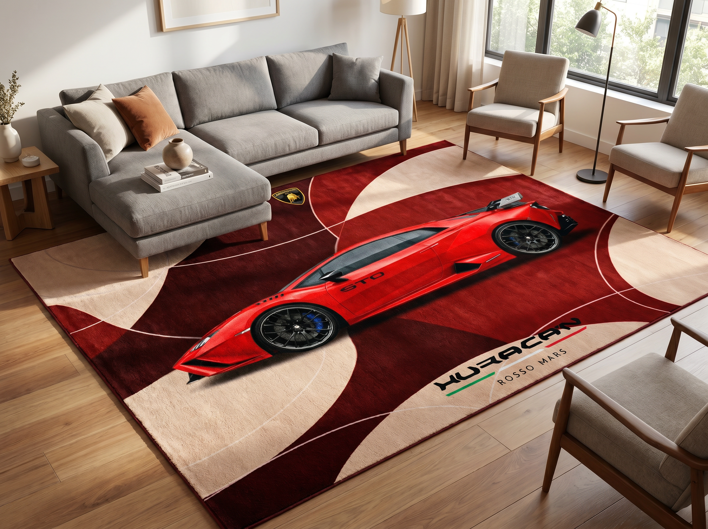 Lamborghini Huracán STO —  Rosso Mars